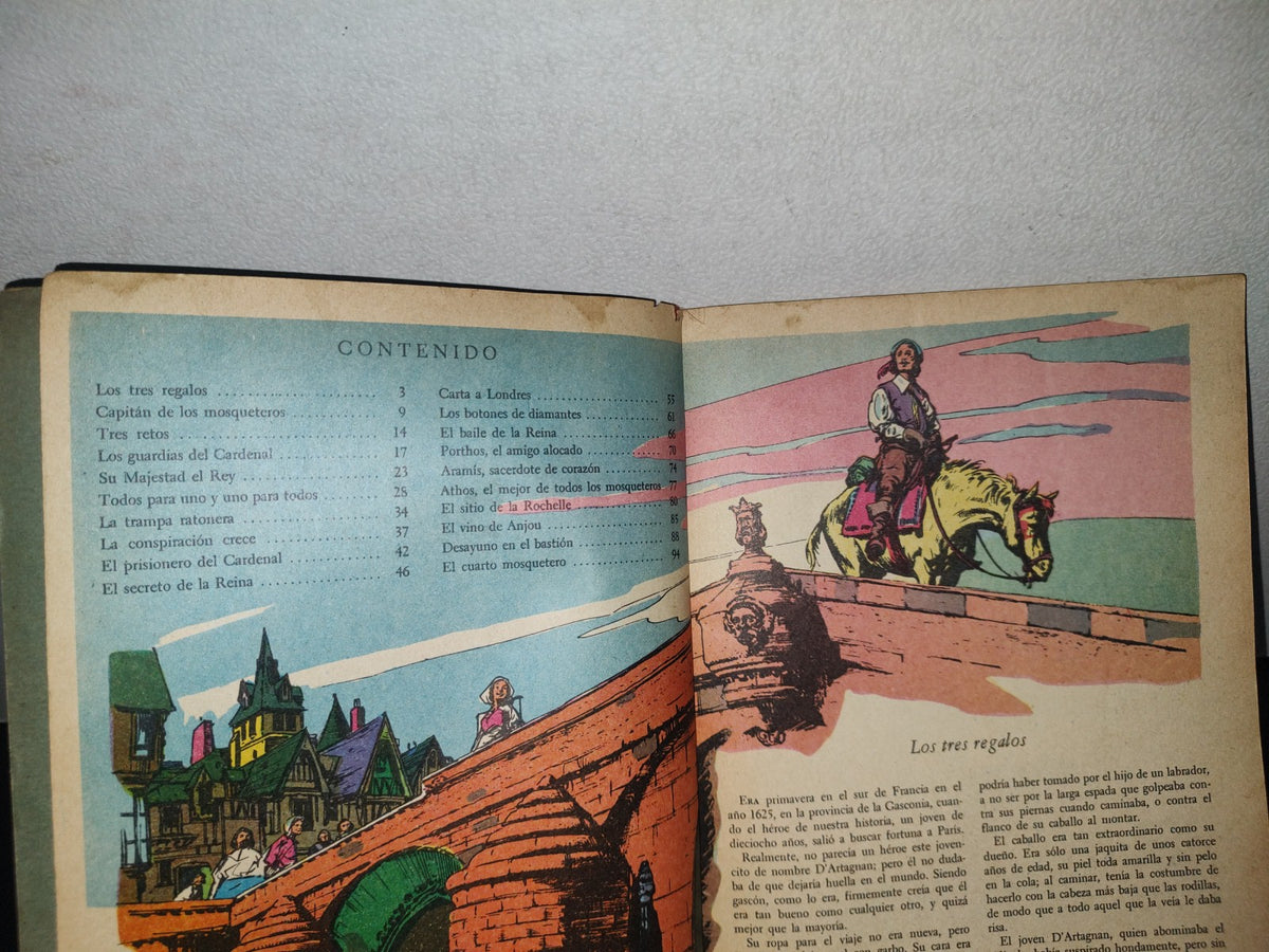 128- Clásicos De Oro Ilustrados. Los Tres Mosqueteros - 1981