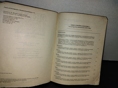 100- Crisis Y Política Económica. Una Perspectiva Instrumental (1978-1982) - Hilda Sánchez Martínez