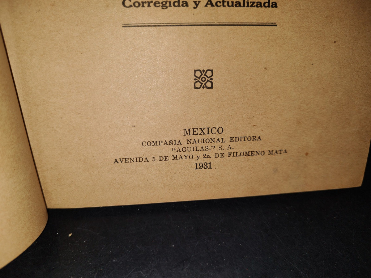 75- Geografía Nacional De México. Curso Elemental - Abel Gamiz - 1931