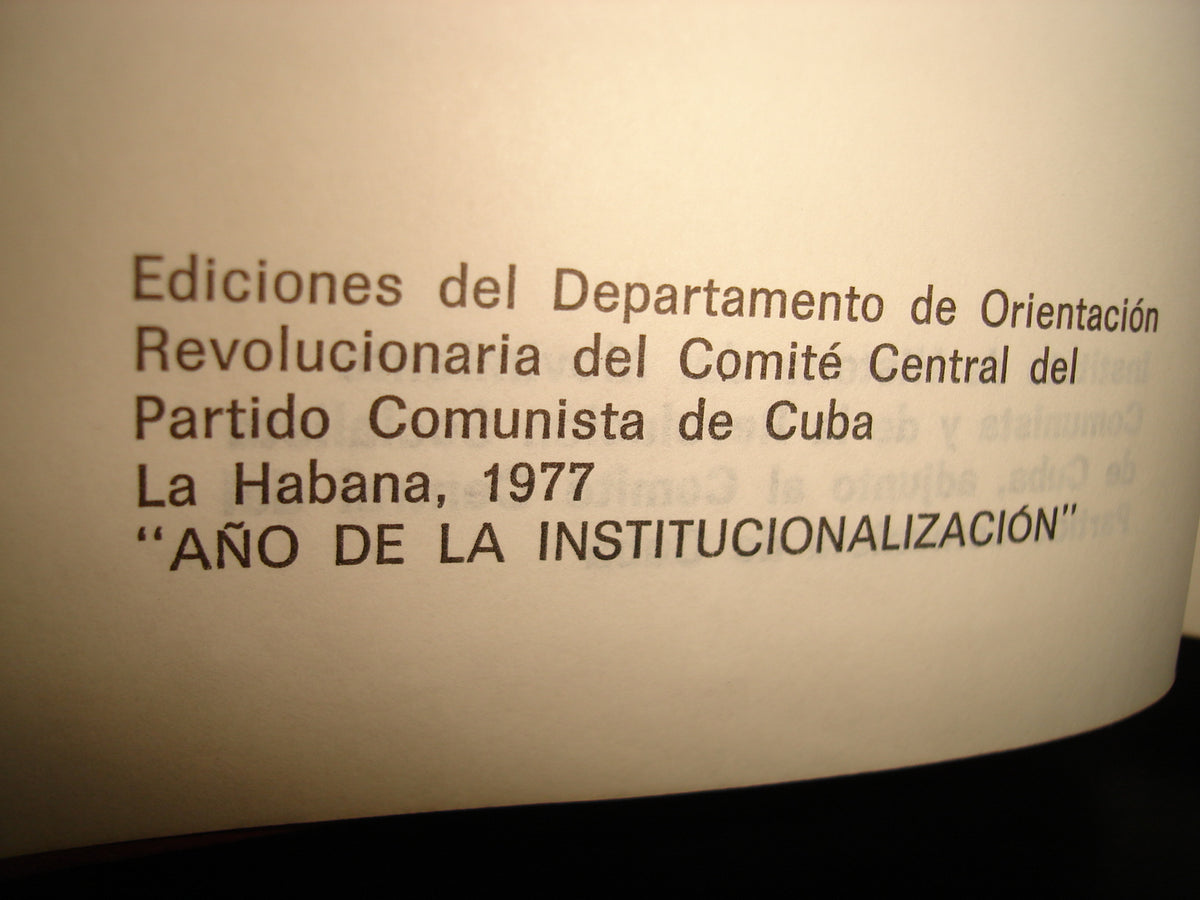 167- La Revolución De Octubre Y La Revolución Cubana. Fidel Castro Discursos 1959-1977. Ediciones Del Departamento De Orientación Revolucionaria Del Comité Central Del Partido Comunista De Cuba. La Habana, 1977