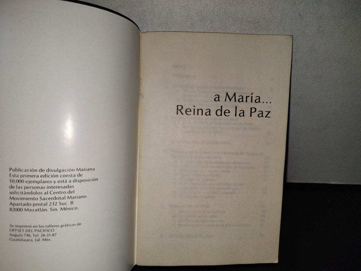 114- La Voz De La Paz - Publicación De Divulgación Mariana. 80'S