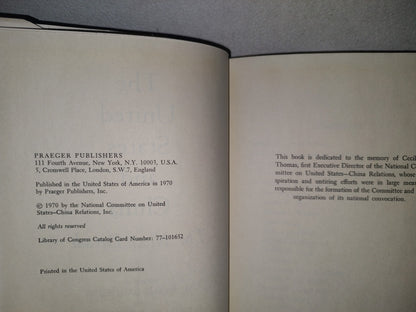 23- The United States & China. The Next Decade - A. Doak Barnett - 1970