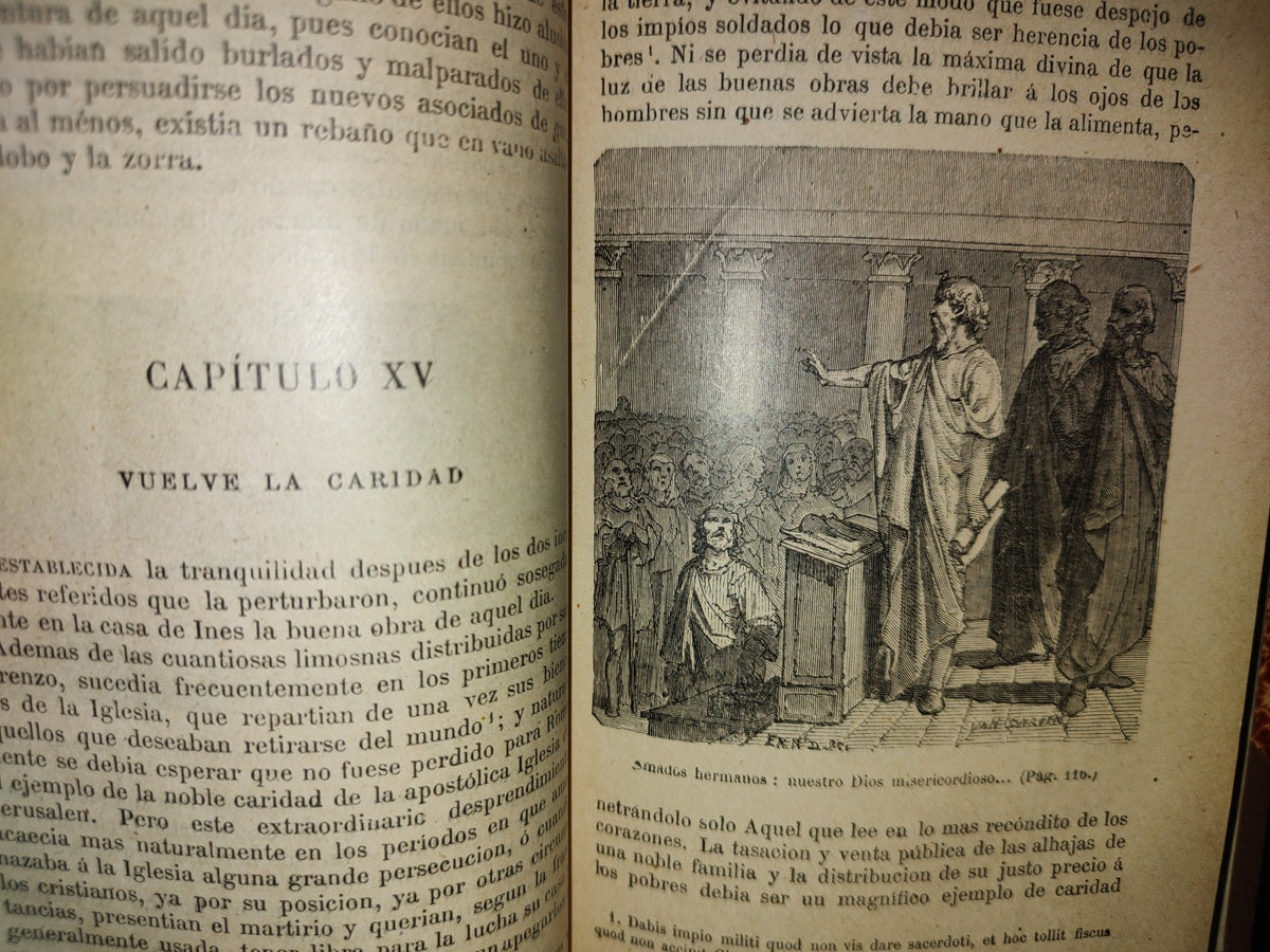 101- Fabiola O La Iglesia De Las Catacumbas - Cardenal Wiseman - Editorial Garnier Hermanos 1900'S