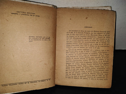 118- Historia Universal - Macedonio Navas - D. E. Herrero Y Cía., S. A. - 1949