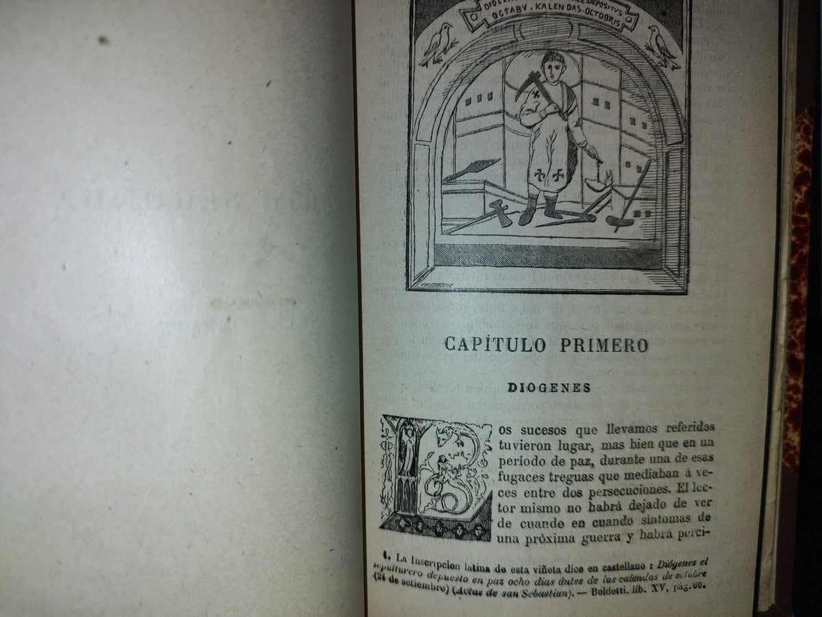 101- Fabiola O La Iglesia De Las Catacumbas - Cardenal Wiseman - Editorial Garnier Hermanos 1900'S