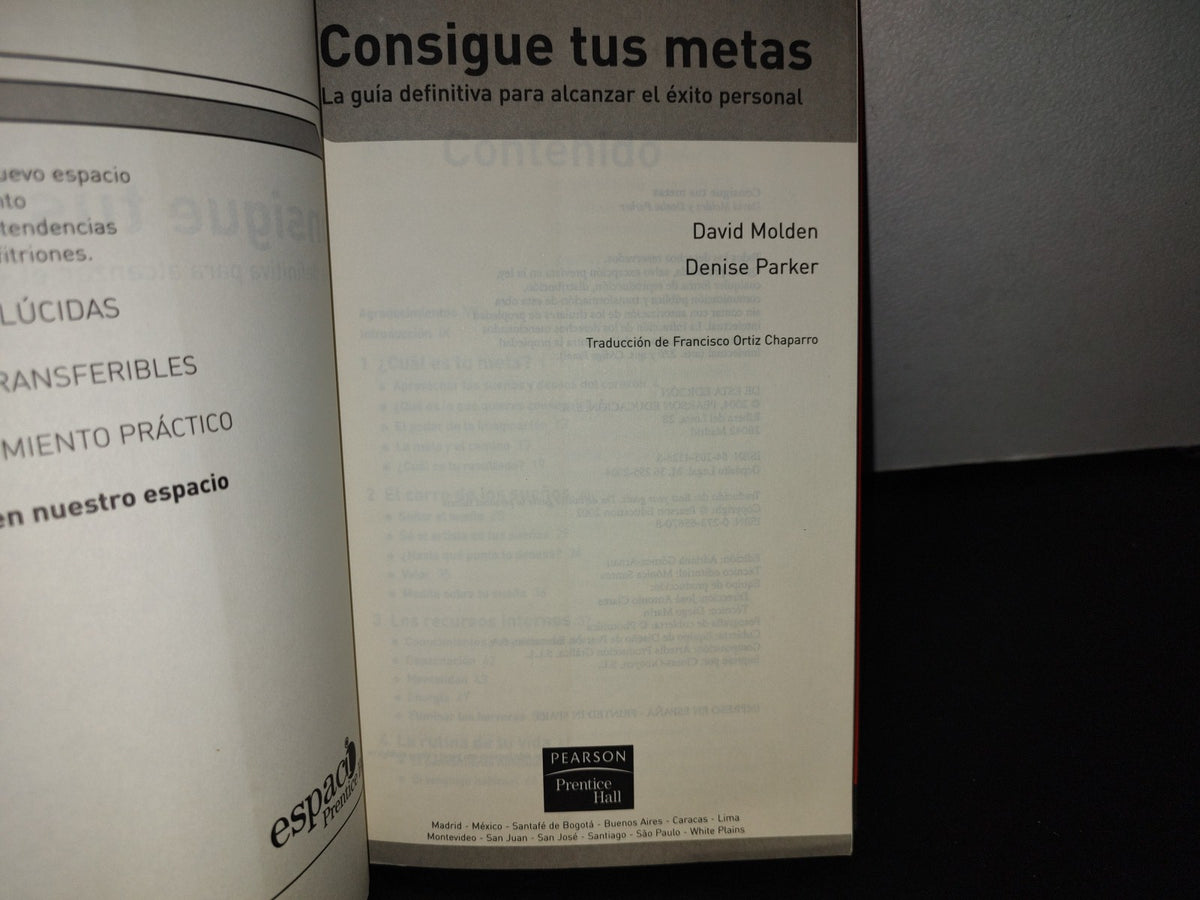 100- Consigue Tus Metas. La Guía Definitiva Para Alcanzar El Éxito Personal - David Molden