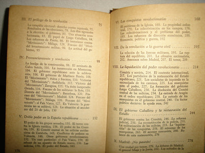 160- La Revolución Y La Guerra De España. Primera Parte - Pierre Broué Y Émile Témime