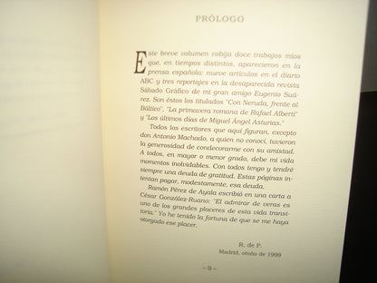 7- Memoria De Doce Escritores (1956-1982) - Rafael De Penagos