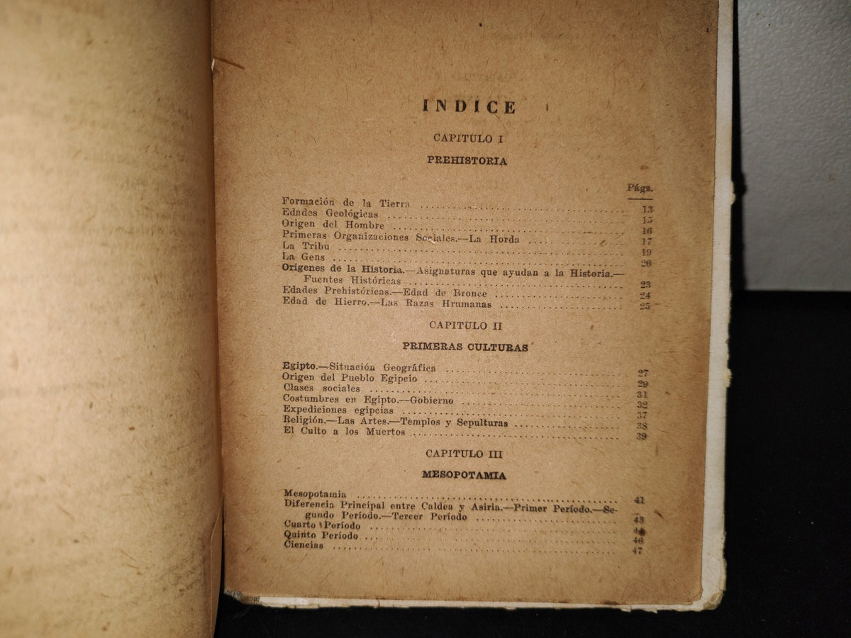 118- Historia Universal - Macedonio Navas - D. E. Herrero Y Cía., S. A. - 1949