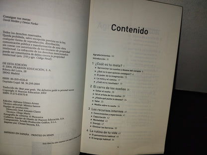 100- Consigue Tus Metas. La Guía Definitiva Para Alcanzar El Éxito Personal - David Molden