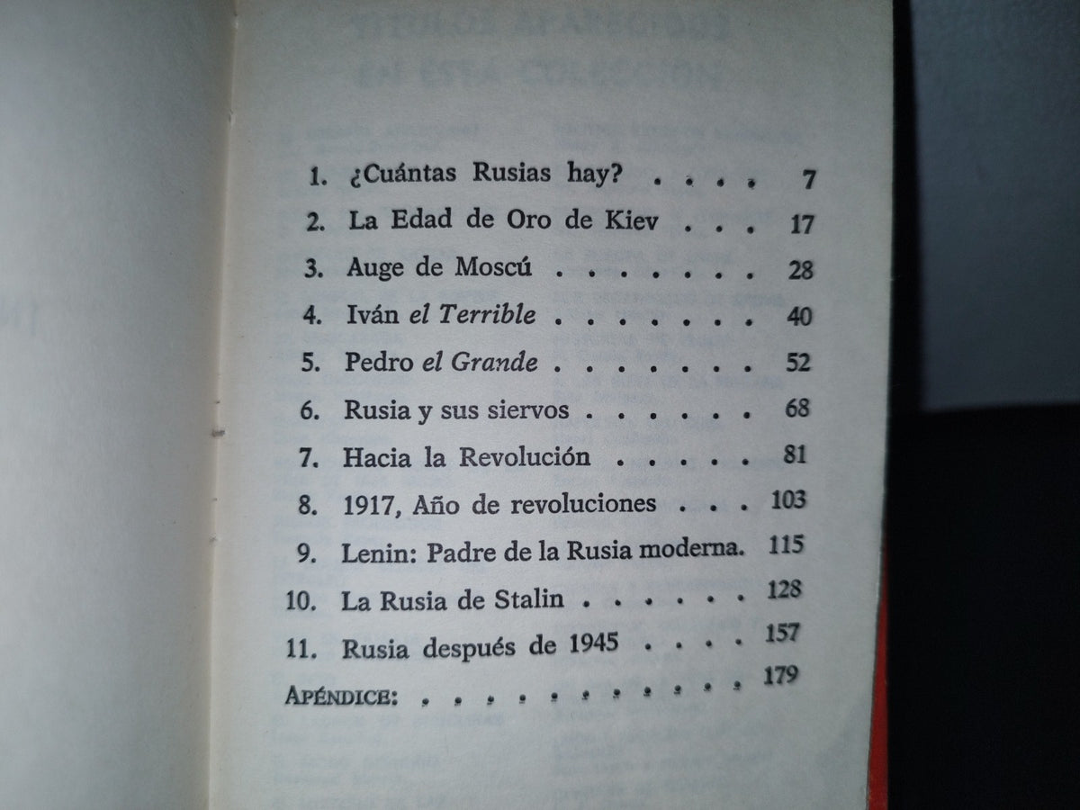 83- Breve Historia De Rusia - Alan Earl - Plaza & Janés 1973