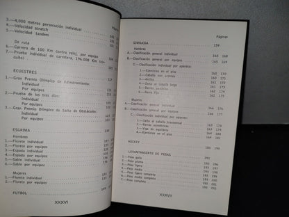 65- México 68. Manual Deportivo Olímpico. Primera Edición En Español - 1968