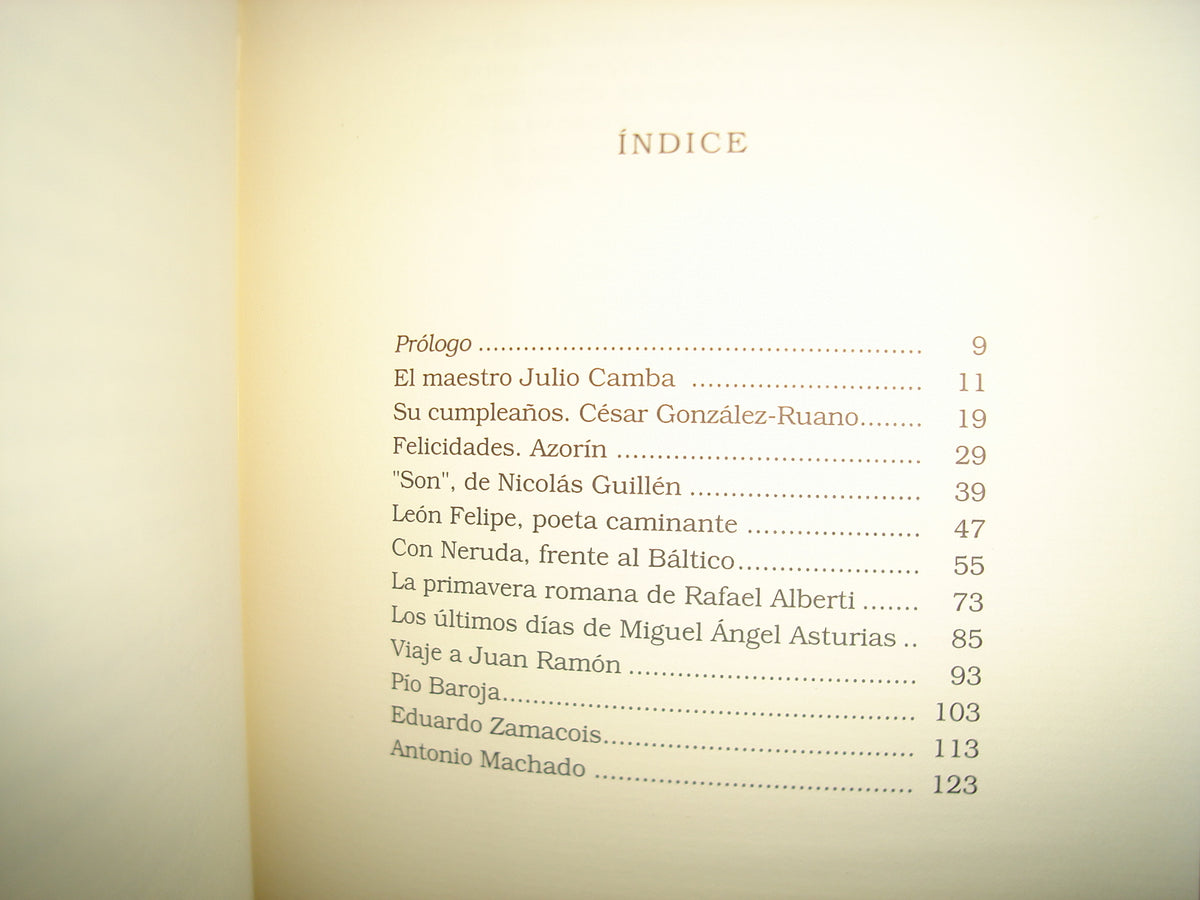 7- Memoria De Doce Escritores (1956-1982) - Rafael De Penagos