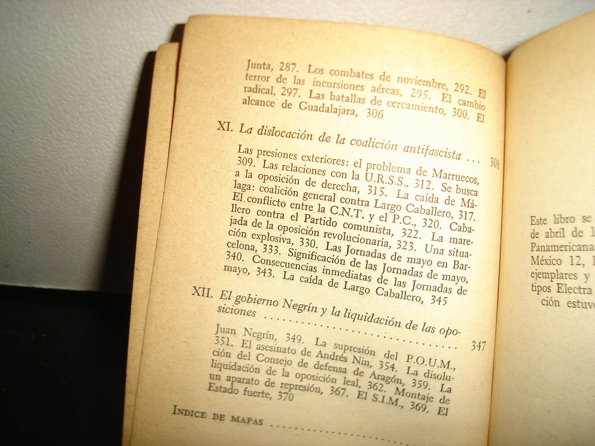 160- La Revolución Y La Guerra De España. Primera Parte - Pierre Broué Y Émile Témime