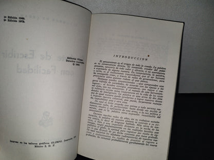 85- El Arte De Escribir Con Facilidad - J. Ladrón De Cegama - 1972