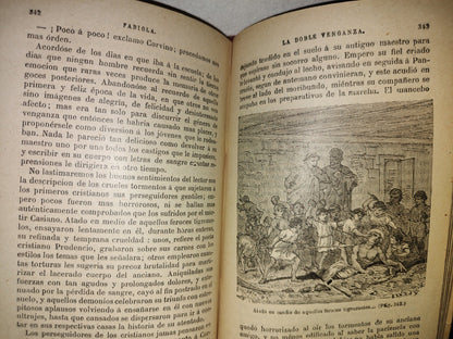 101- Fabiola O La Iglesia De Las Catacumbas - Cardenal Wiseman - Editorial Garnier Hermanos 1900'S