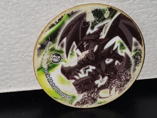 A5- Tazo Sabritas Yu-Gi-Ho!: Classic Tazos, X Años, Red-Eyes Black Metal Dragon, # 63, 1996