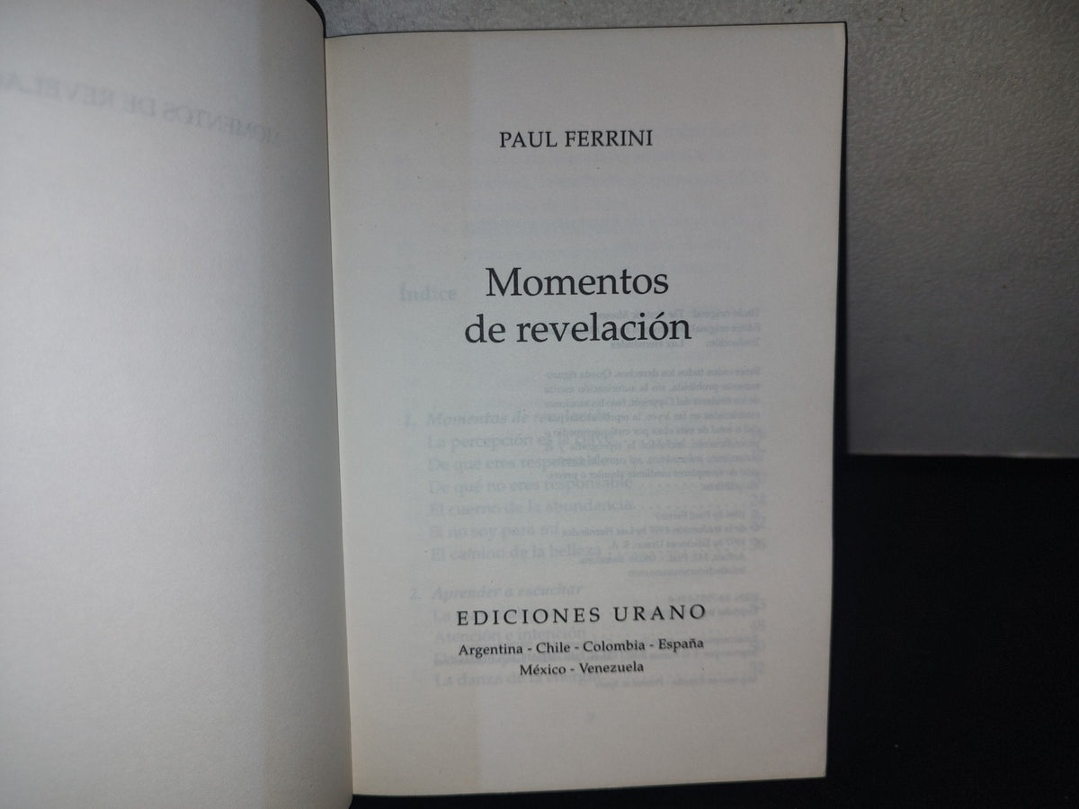 209- Momentos De Revelación. Aceptar La Perfección De La Vida - Paul Ferrini