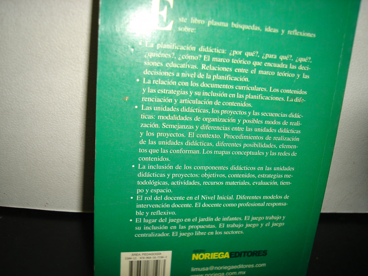 21- La Planificación Didáctica En El Jardín De Infantes - Laura Pitluk