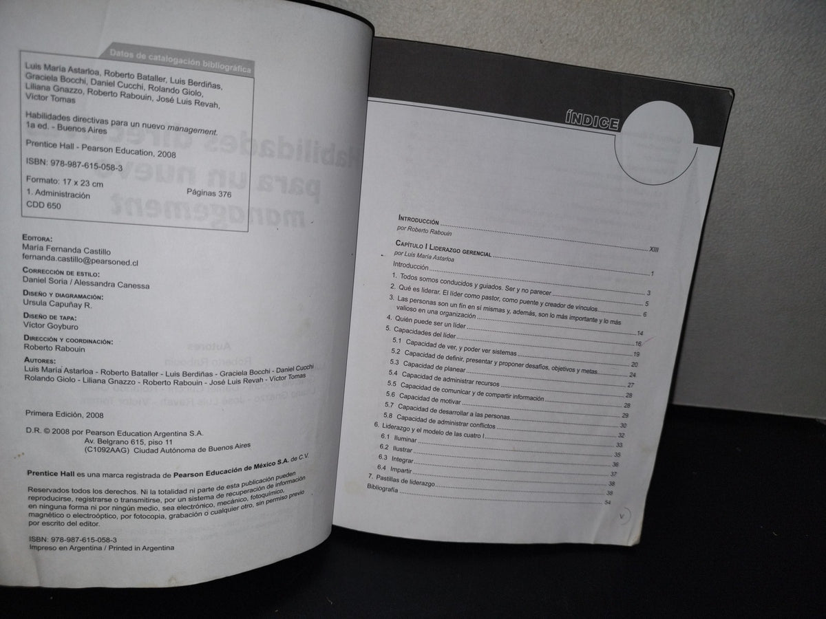114- Habilidades Directivas Para Un Nuevo Management - Roberto Rabouin - 2008