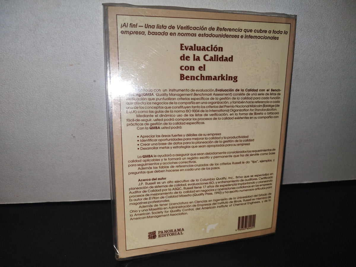 128- Evaluación De La Calidad Con El Benchmarking - J. P. Russell