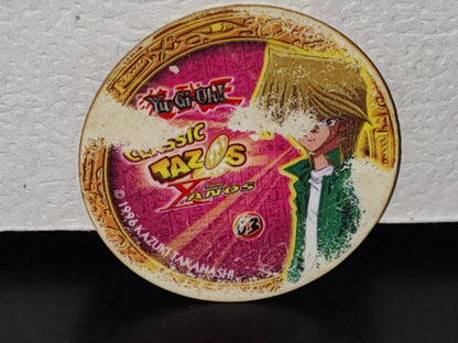 A5- Tazo Sabritas Yu-Gi-Ho!: Classic Tazos, X Años, Red-Eyes Black Metal Dragon, # 63, 1996