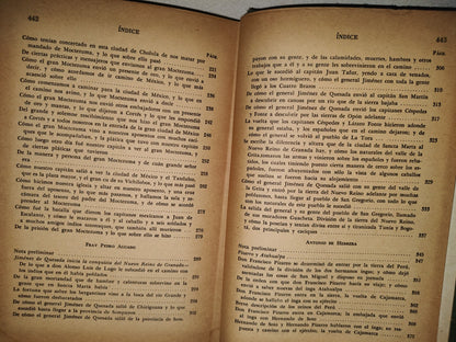 114- Los Clásicos. Historiadores De Indias - Editorial Cumbre - 1977