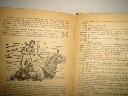 26- Julio Verne - Cinco Semanas En Globo - Editorial Molino, 1959