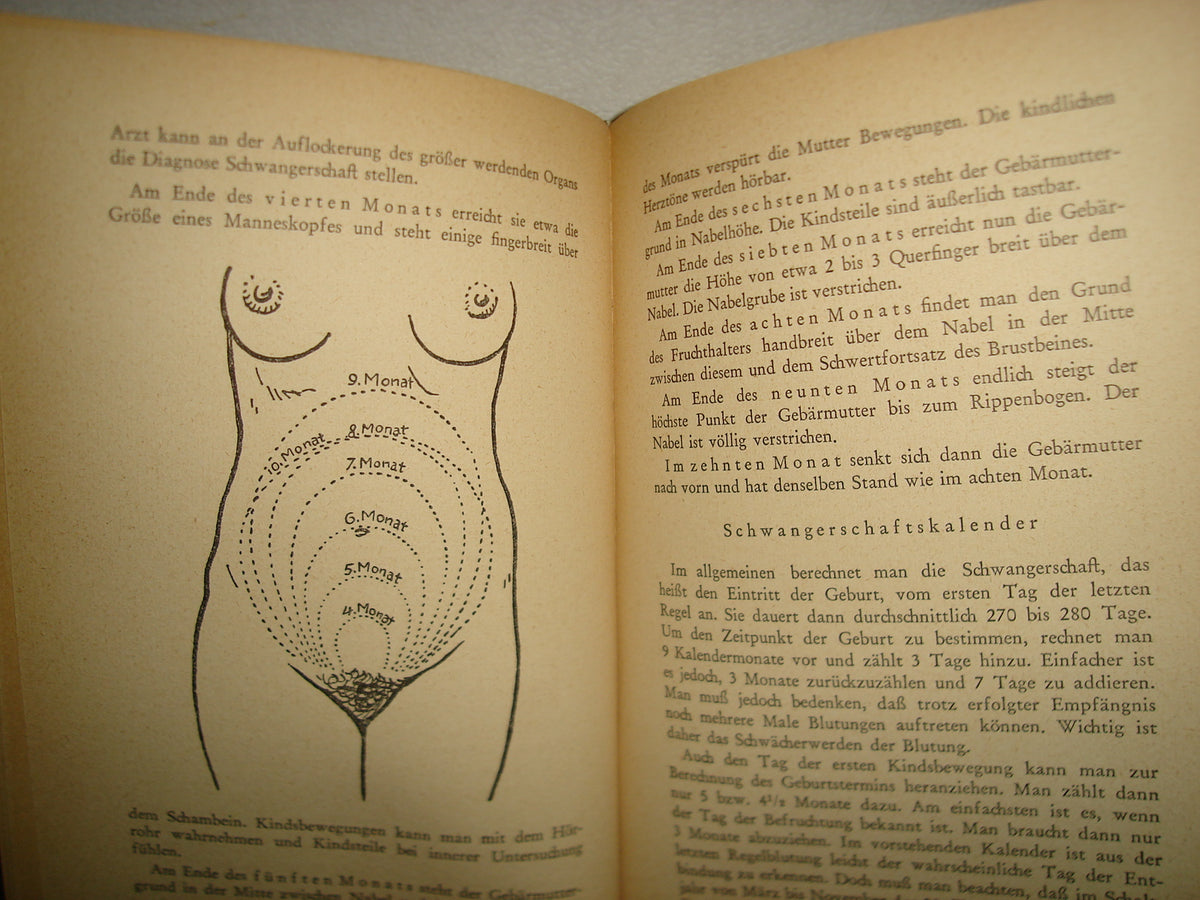 161- Libro Sobre Sexualidad En Alemán - Unter Vier Augen - Dr. Med. M. Rinard - 40'S
