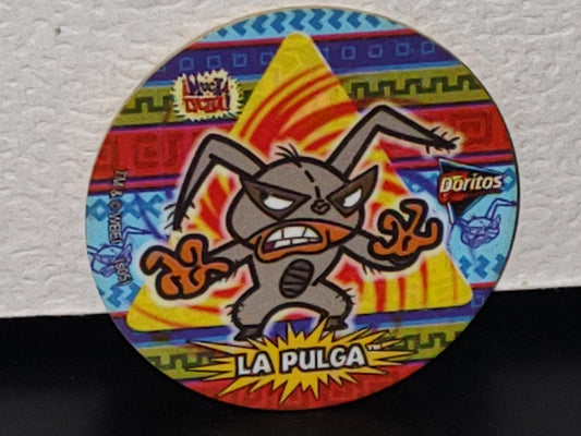 A5- Tazo Sabritas, Doritos, ¡Mucha Lucha!: La Pulga, Tazos Classic, # 26, 2005