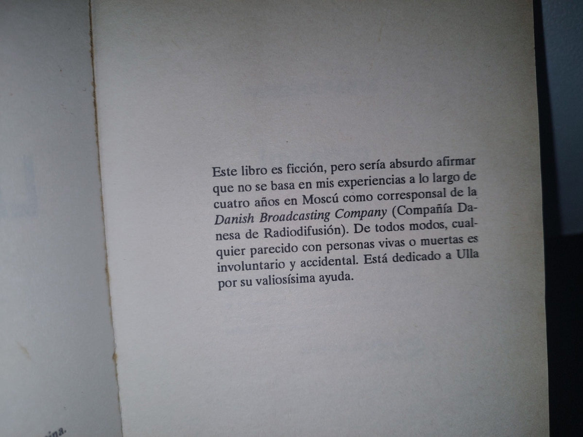 34- La Cantante Rusa - Leif Davidsen - 1993