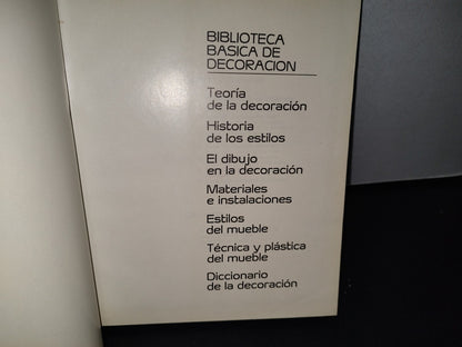 174- Técnica Y Plástica Del Mueble. Ceac. Biblioteca Básica De Decoración - 1979