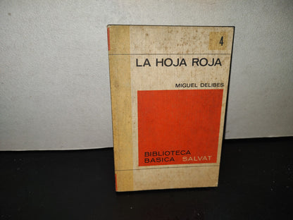 201- La Hoja Roja - Miguel Delibes. Biblioteca Básica Salvat 4 - 1971
