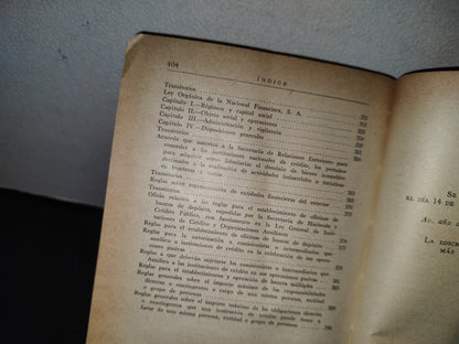 80- Leyes Y Códigos De México. Legislación Bancaria - Colección Porrúa