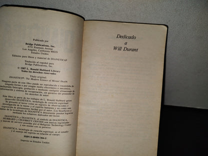 118- Dianética - L. Ronald Hubbard - 1987
