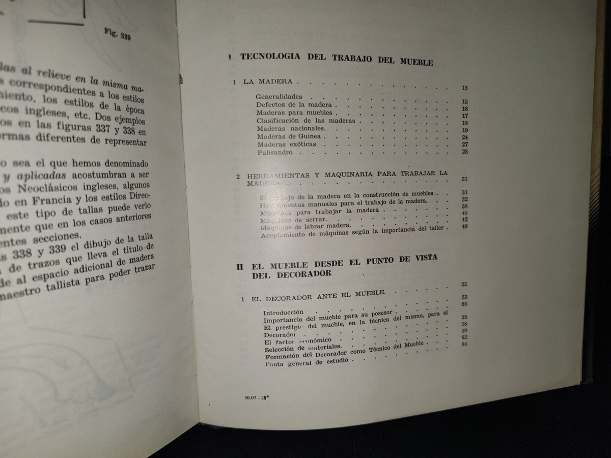 174- Técnica Y Plástica Del Mueble. Ceac. Biblioteca Básica De Decoración - 1979