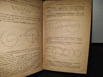 65- Nociones De Geometría Intuitiva - Julio S. Hernández - 1895