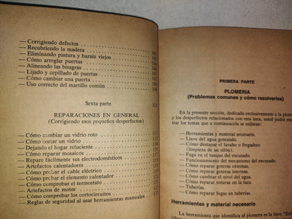 209- Mini Enciclopedia De Las Reparaciones Domésticas - Anthony Mitchel - 1A. Ed. 1989