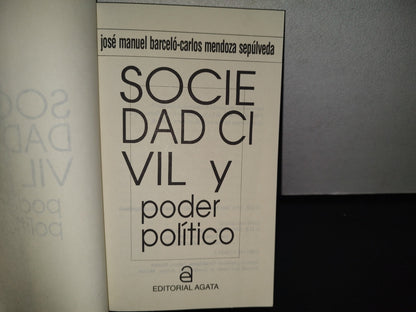 85- Sociedad Civil Y Poder Político - José Manuel Barceló-Carlos Mendoza Sepúlveda