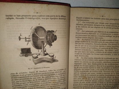 63- Manual De Historia Natural - Manuel María José De Galdo. Madrid: Librería De D. G. Hernando 1880