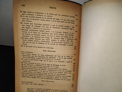 114- Los Clásicos. Historiadores De Indias - Editorial Cumbre - 1977