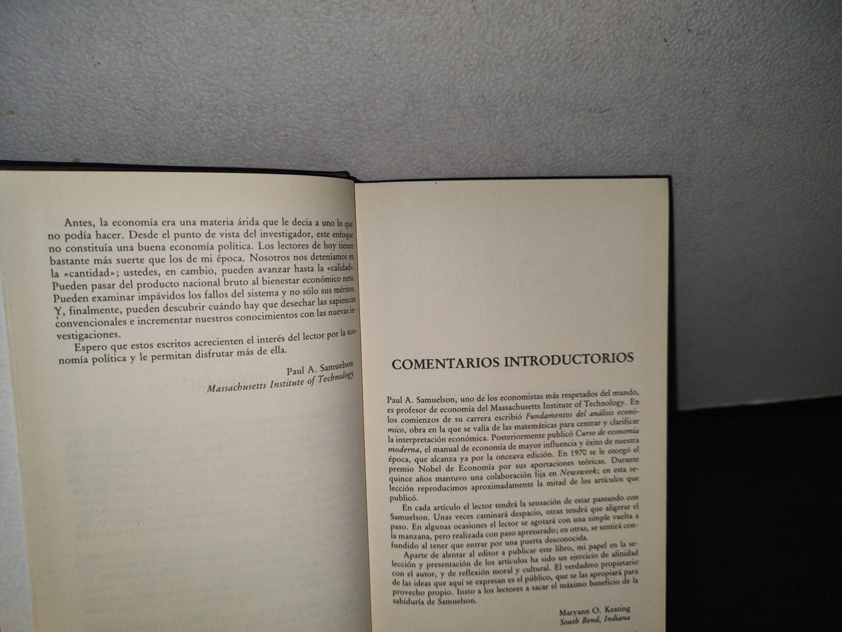 89- Biblioteca De Economía. Economía Desde El Corazón - Paul A. Samuelson
