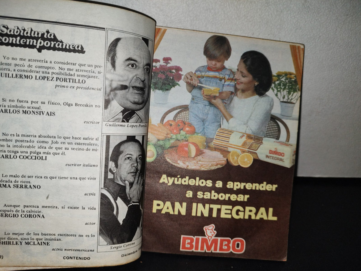 195- Revista Contenido. Vicente Leñero Contra La Censura - Diciembre 1984