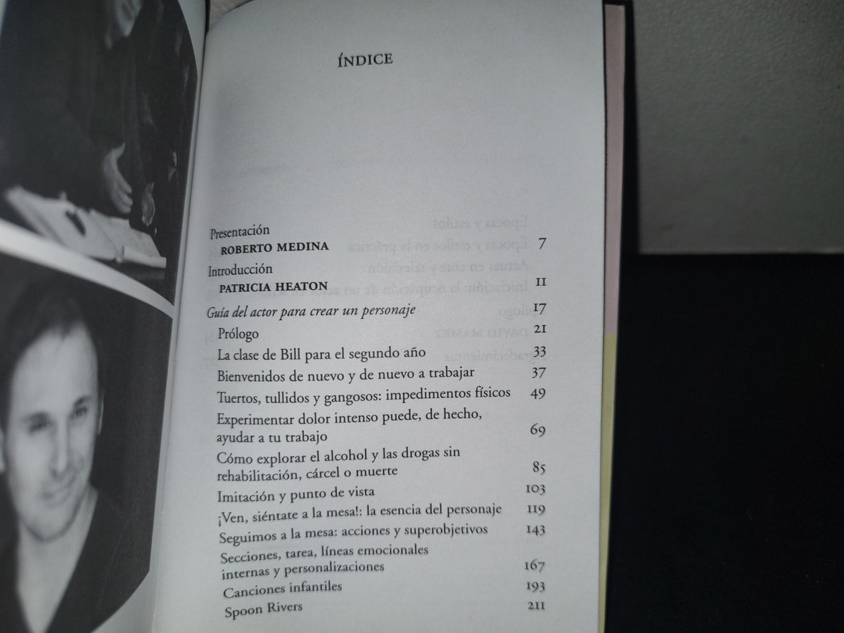 196- Guía Del Actor Para Crear Un Personaje - William Esper Y Damon DiMarco. Ediciones El Milagro