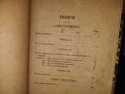65- Código De Comercio De Los Estados Unidos Mexicanos. Edición Oficial - 1889