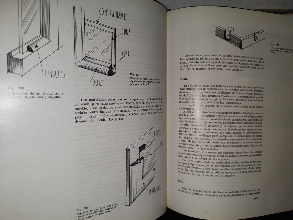 174- Técnica Y Plástica Del Mueble. Ceac. Biblioteca Básica De Decoración - 1979