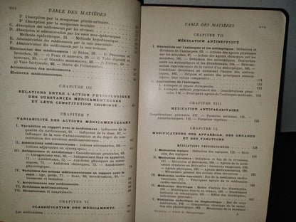 59- Francés. Précis Thérapeutique Et De Pharmacologie - A. Richaud - 1924