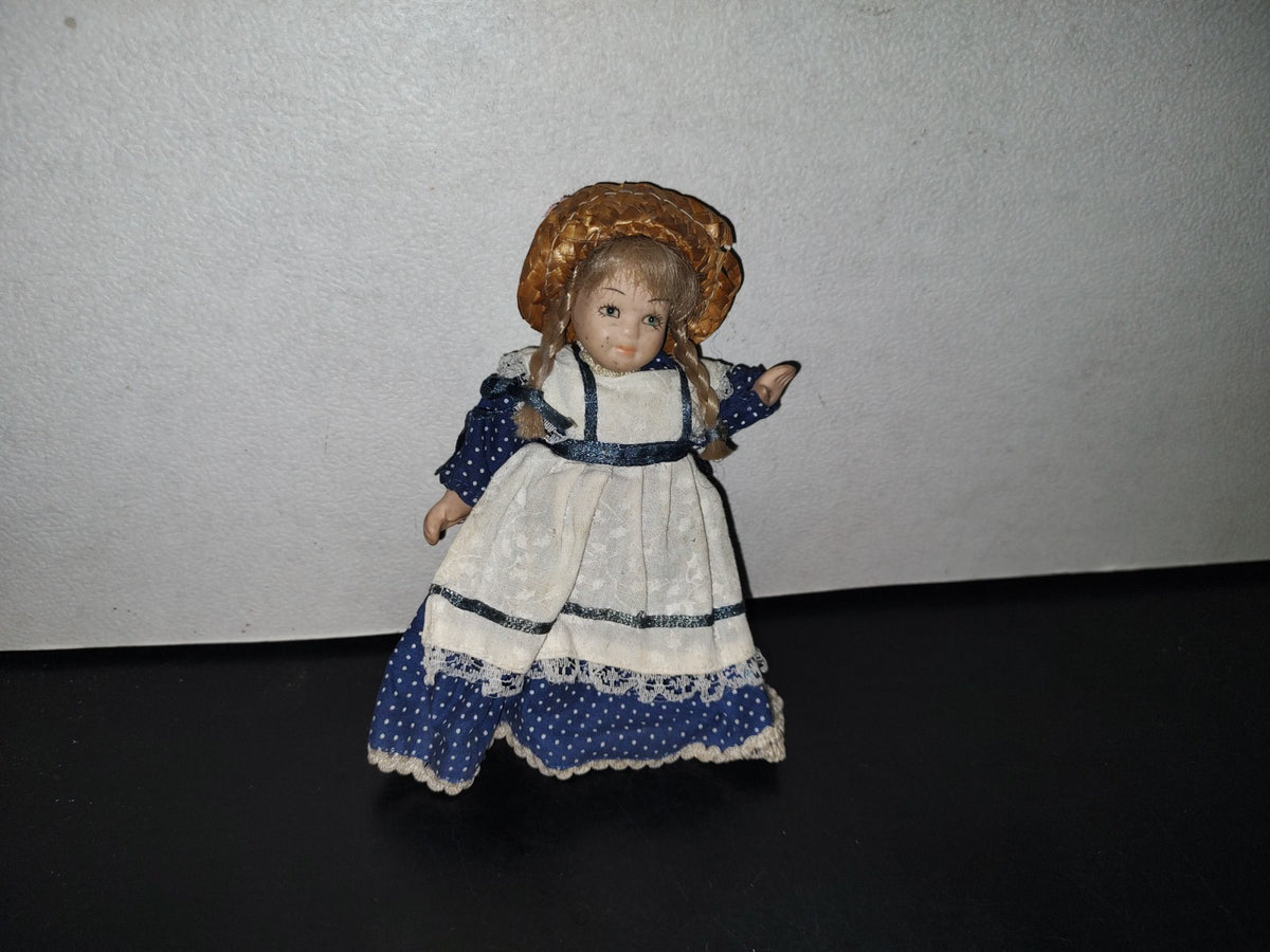A3- Muñeca De Cerámica Semiarticulada - 70'S - 80'S