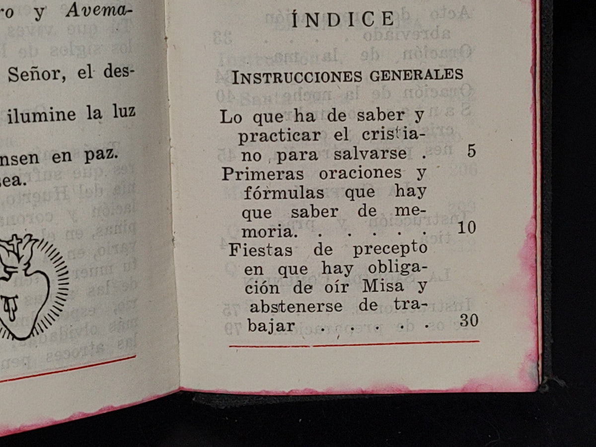 64- Pequeña Guía Del Cristiano. Devocionario De Bolsillo - Editorial Balmes - 1952