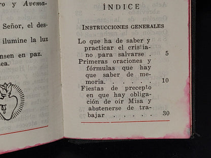 64- Pequeña Guía Del Cristiano. Devocionario De Bolsillo - Editorial Balmes - 1952